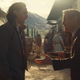 Loki (Tom Hiddleston) and Mobius (Owen Wilson) visit the end of a world.
